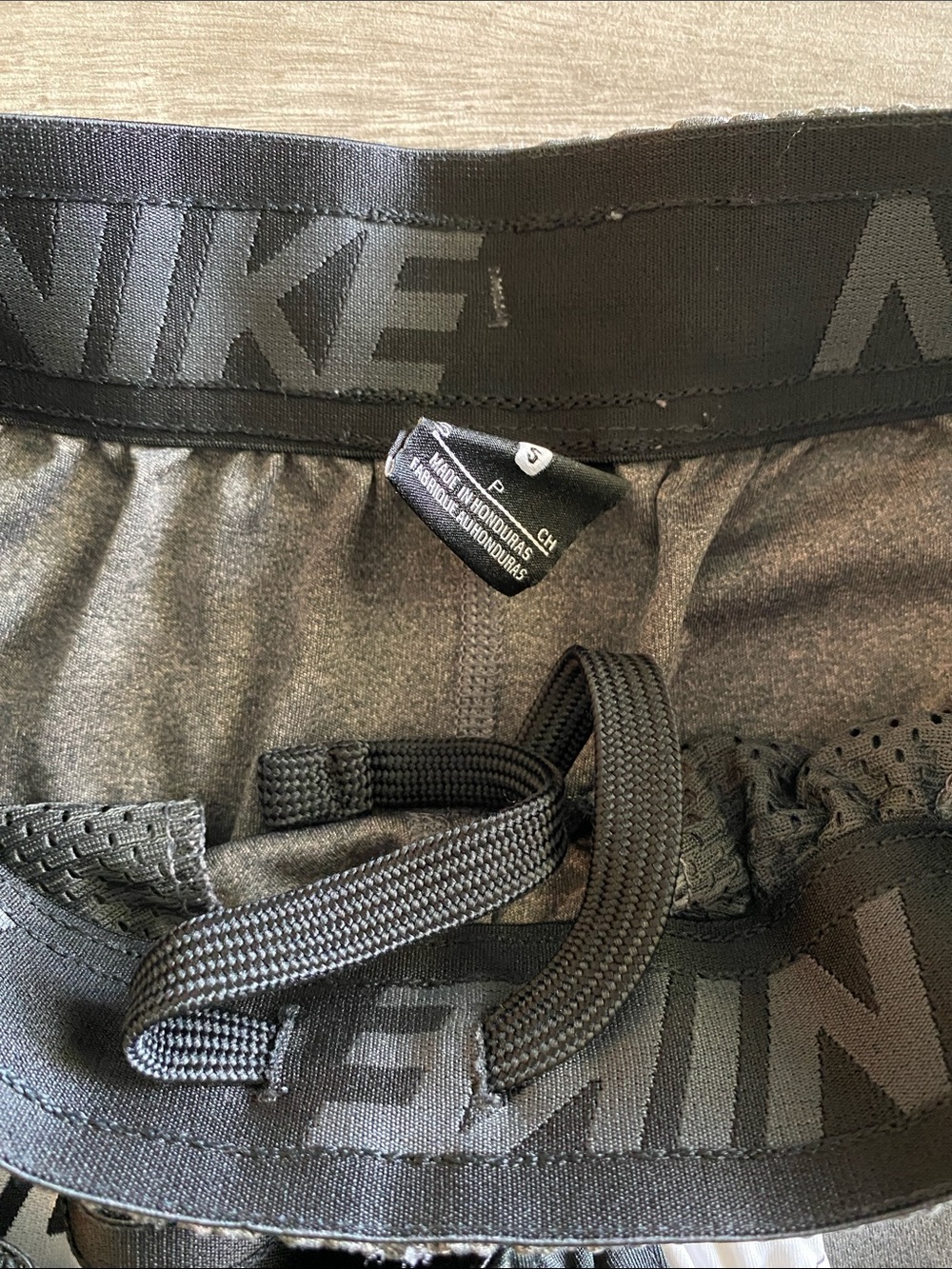 Nike Dr-Fit Boys Athletic Short - Lot of 2 - Black/Gray/White - Picture 4 of 7